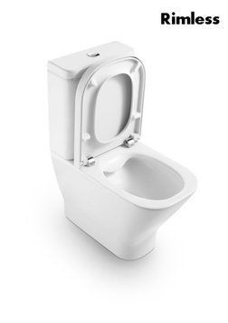 Унитаз напольный безободковый ROCA GAP A34947800R 95722 фото