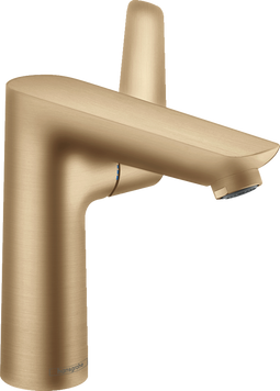 Смеситель для раковины со сливным гарнитуром HANSGROHE TALIS E 71754140, бронза сатин 76279 фото