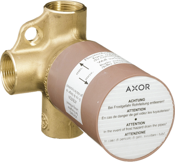 Скрытая часть запорного/переключающего вентиля Trio AXOR 16982180 63663 фото