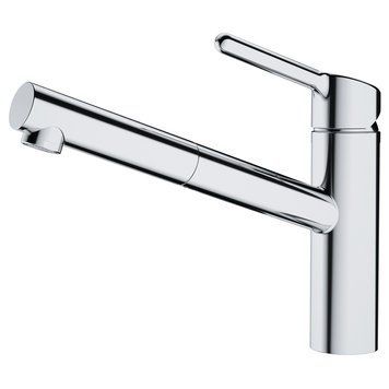 Смеситель кухонный FRANKE ORBIT Pull Out 115.0623.055, хром 800006464 фото