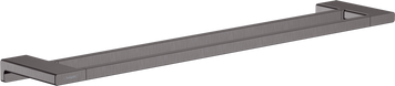 Двойной держатель для банных полотенец HANSGROHE ADDSTORIS 41743340, черный матовый хром 800004324 фото
