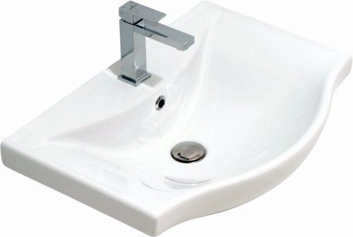 Умывальник мебельный 65 см RJ TULIP RJFU081-0065WH 90202 фото