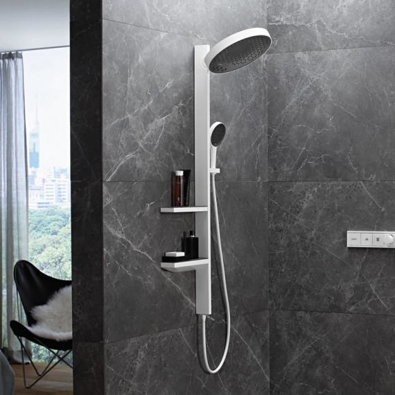 Душевая система HANSGROHE RAINFINITY 26842700, белый матовый 68610 фото