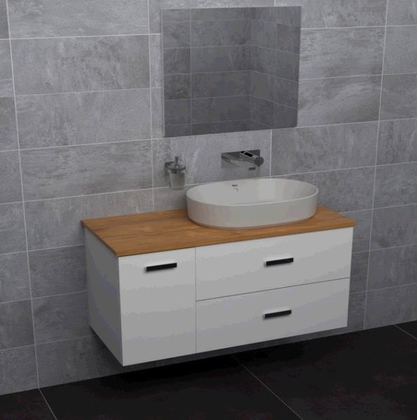 Тумба с умывальником ROCA VICTORIA BASIC A85657580D, белый 96444 фото
