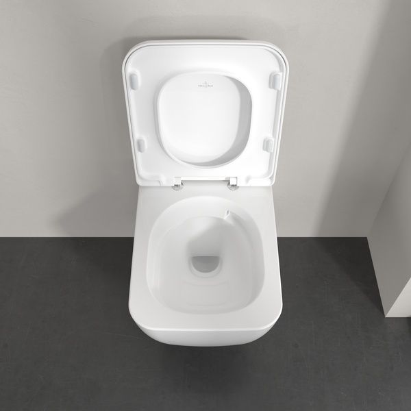Унітаз підвісний безобідковий з круговим змивом VILLEROY & BOCH SKYLA 4682CL01, білий 103589 фото