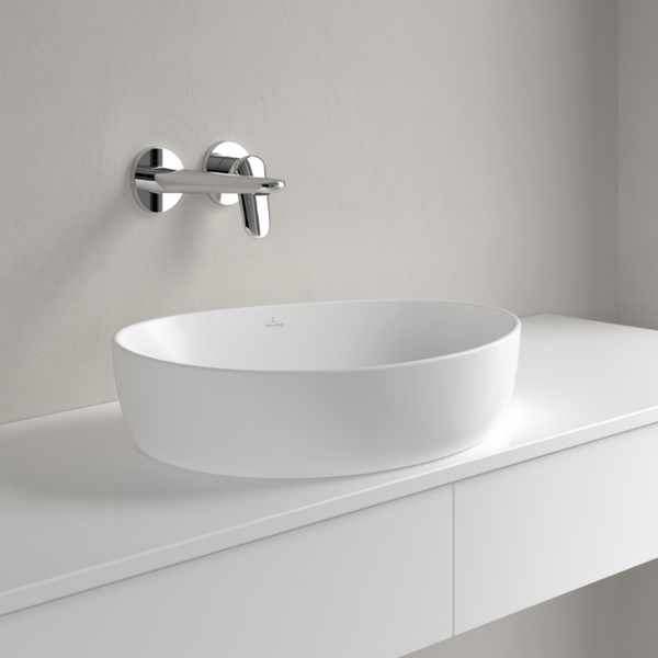 Умивальник на стільницю VILLEROY & BOCH ANTAO 4A7351RW, 51x40см, Ceramic Plus, білий матовий 800005723 фото