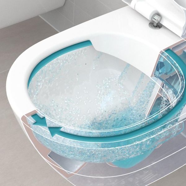 Унітаз підвісний подовжений VILLEROY & BOCH SUBWAY 2.0 4609R0R1, Open Flushing Rim 410x580, білий 57065 фото
