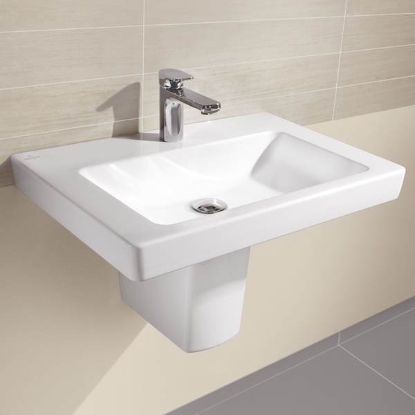 Напівп'єдестал VILLEROY & BOCH SUBWAY 2.0 52440001, білий 38990 фото