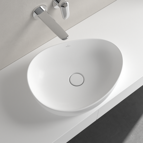 Умивальник на стільницю VILLEROY & BOCH ANTAO 4A7351RW, 51x40см, Ceramic Plus, білий матовий 800005723 фото