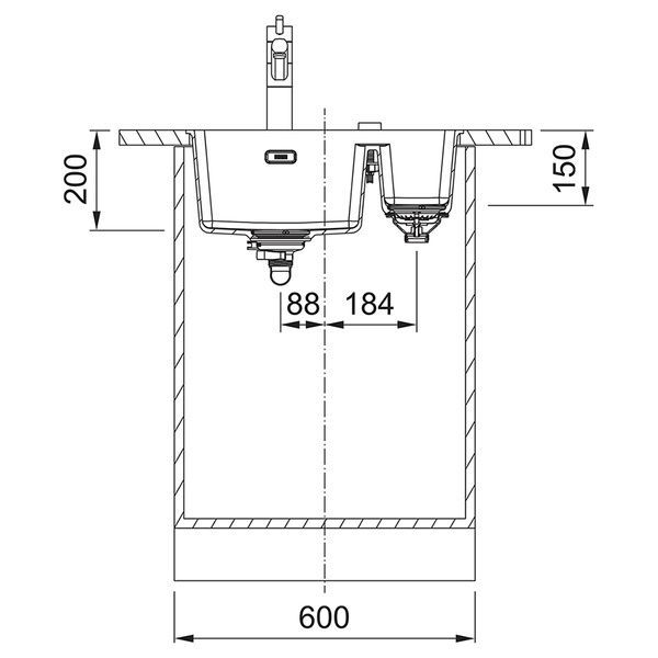 Кухонна мийка FRANKE MARIS MRG 160 125.0701.785, білий 800006814 фото