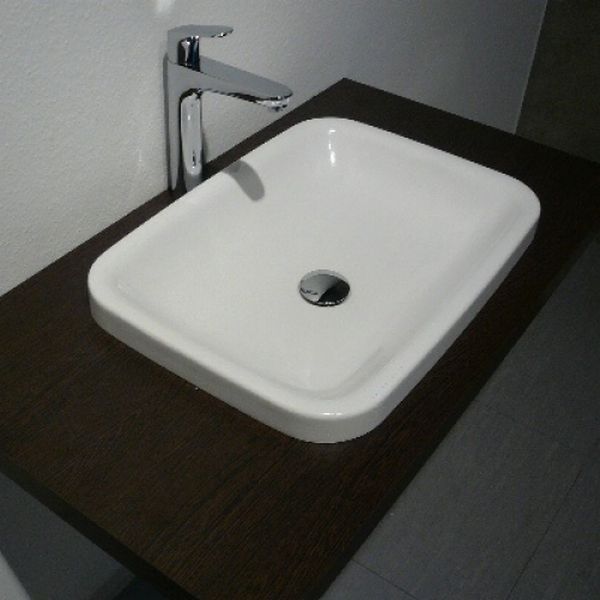 Умивальник накладний DURAVIT DURASTYLE 0372600000, 600x430 мм для встановлення зверху 800005964 фото