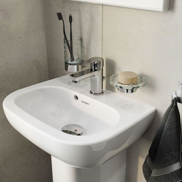 Умивальник підвісний DURAVIT D-CODE 07054500002, 450x340 мм з 1отв. 800006164 фото