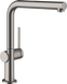 Смеситель для кухонной мойки HANSGROHE TALIS M54 72840340, черный матовый хром 800003924 фото 1
