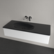 Умывальник накладной VILLEROY & BOCH ANTAO 4A77L3R7, 120x50см, без перелива, без отверстия под смеситель, Ceramic Plus, черный матовый 800005573 фото 3