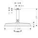 Верхний душ HANSGROHE RAINDANCE CLASSIC 27405000 29301 фото 2