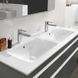 Умивальник накладний подвійний VILLEROY & BOCH VENTICELLO 4111DL01, 130x50, білий 50385 фото 2