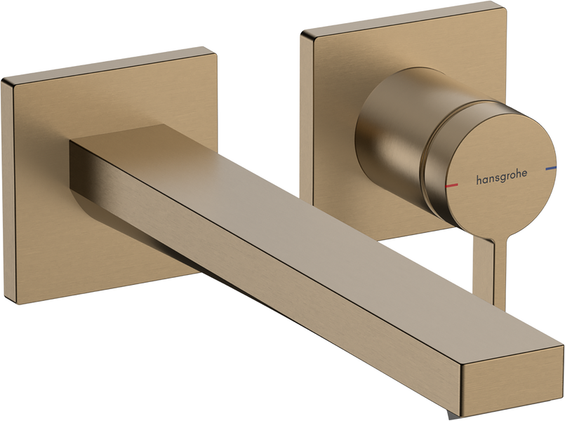 Змішувач для умивальника HANSGROHE TECTURIS, бронза сатин 93138 фото