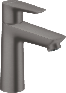 Смеситель для раковины со средним изливом и сливным гарнитуром HANSGROHE TALIS E 71710340, черный матовый хром 76278 фото