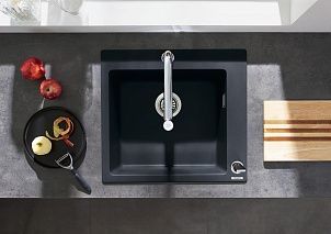 Кухонна мийка кам'яна HANSGROHE C51-F450-06 43217000 81115 фото