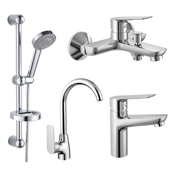 Набор смесителей (4 в 1) IMPRESE KIT30092 64734 фото