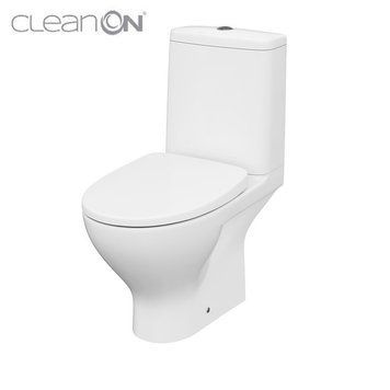 Унитаз напольный CERSANIT MODUO K116-025, 667 CLEAN ON 011 3/5, белый 80000003313 фото