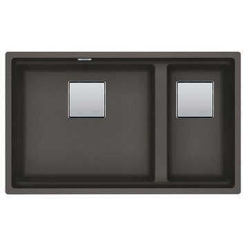Кухонная мойка FRANKE KUBUS 2 KNG 120 125.0716.660, темно-серый матовый 800006865 фото