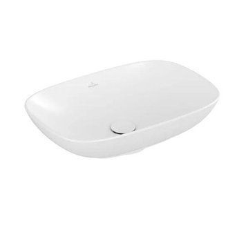 Умывальник на столешницу VILLEROY & BOCH LOOP & FRIENDS 4A4900RW, 56x38, белый матовый 800005724 фото