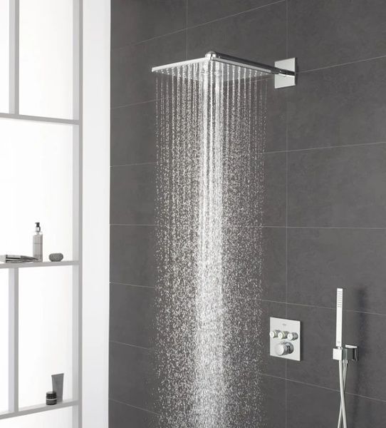 Душова система з термостатом прихованого монтажу GROHE GROHTERM 1000 34804000 78955 фото