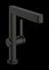 Смеситель для умывальника 230 однорычажный со сливным гарнитуром push-open HANSGROHE FINORIS 76063340, чёрный матовый хром 102358 фото 1