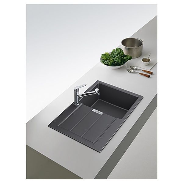 Кухонная мойка FRANKE SIRIUS 2.0 S2D 611-78 143.0621.190, чёрный 800006715 фото