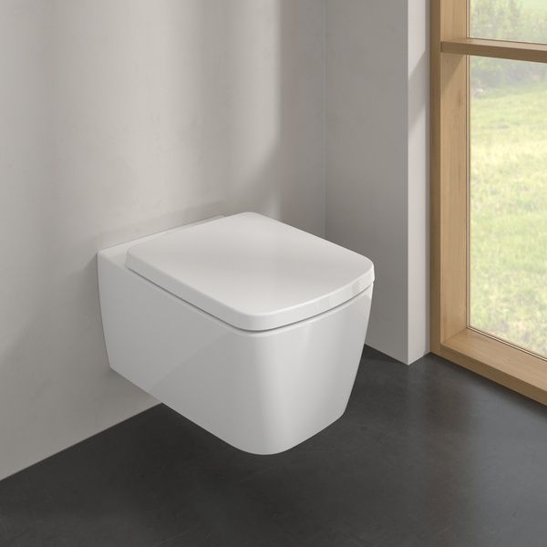 Унітаз підвісний безобідковий з круговим змивом VILLEROY & BOCH SUBWAY 3.0 4610TL01, білий 103587 фото