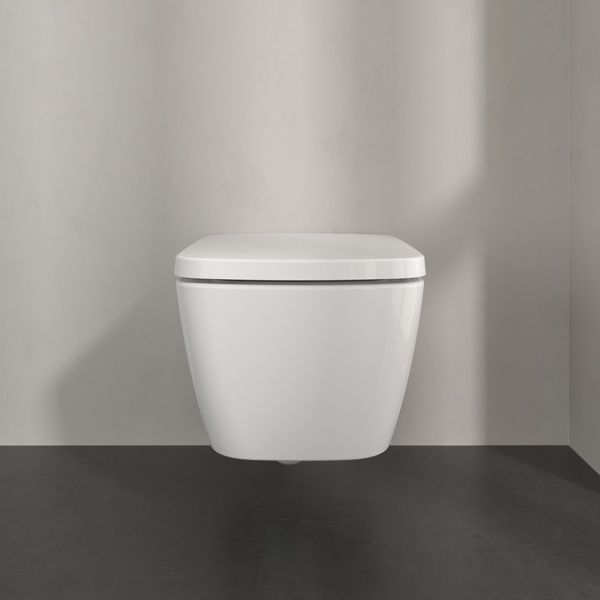 Унітаз підвісний безобідковий з круговим змивом VILLEROY & BOCH SUBWAY 3.0 4610TL01, білий 103587 фото