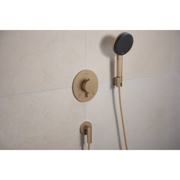 Змішувач прихованого монтажу HANSGROHE ECOSTAT COMFORT 33715140, бронза сатин 100541 фото