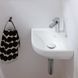 Умивальник підвісний кутовий VILLEROY & BOCH SUBWAY 3.0 43714601, 32 x 32 см, білий 800005774 фото 3