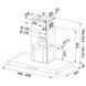 Кухонна витяжка FRANKE CRYSTAL TOUCH FCR 925 TC BK/XS NG 325.0654.002, чорний 800006665 фото 2