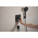 Тримач ручного душу HANSGROHE PORTER 28885670, чорний матовий 100525 фото 3