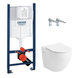 Набор инсталляционных GROHE RAPID SL 38840000+3855800M с безободковым унитазом VOLLE AGUA DEUS 1315.151007, без кнопки 102696 фото 1