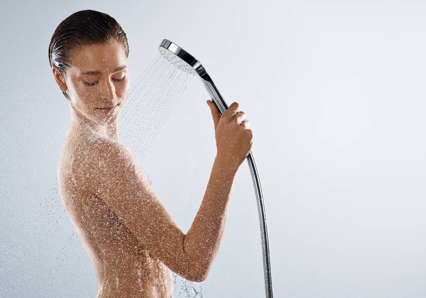 Ручний душ HANSGROHE CROMA SELECT 26814400, хром з білим 46096 фото