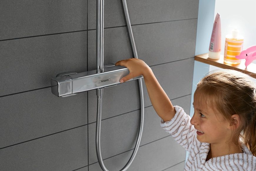 Душова система з термостатом HANSGROHE CROMA 27630000, хром 68382 фото