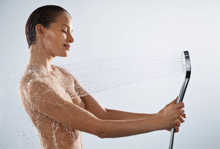 Ручний душ HANSGROHE CROMA SELECT 26814400, хром з білим 46096 фото