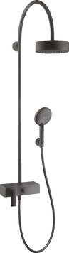 Showerpipe з одноважільним змішувачем і верхнім душем 180 1jet AXOR CITTERIO 39620340, чорний 800004904 фото