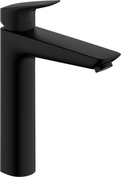 Смеситель для умывальника HANSGROHE LOGIS 71091670, черный матовый 92455 фото