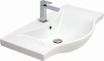 Умивальник меблевий 75 см RJ TULIP RJFU081-0075WH 90203 фото