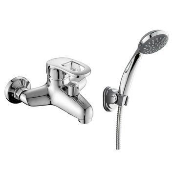 Смеситель для ванны RJ ATLANT RBZ002-3A, хром 56918 фото