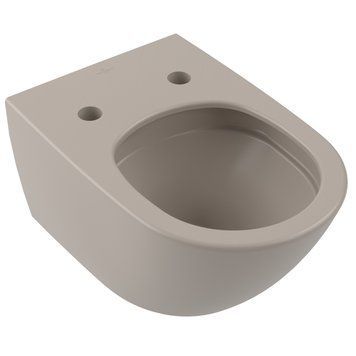 Унітаз підвісний VILLEROY & BOCH ANTAO 4674T0AM, 37x56 см, Ceramic Plus, бежевий 800005875 фото