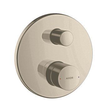 Смеситель для раковины AXOR UNO 45001820, однорычажный, 110, с рукояткой zero, с донным клапаном, никель 800005255 фото
