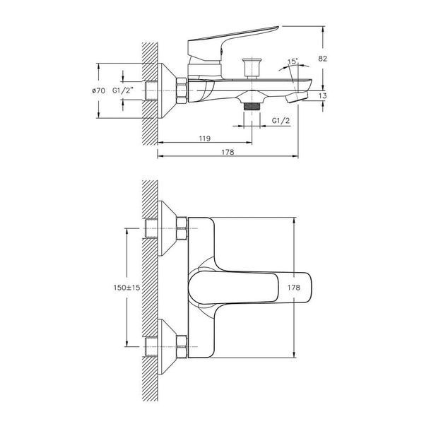 Набор смесителей IMPRESE KIT kit300921 79479 фото