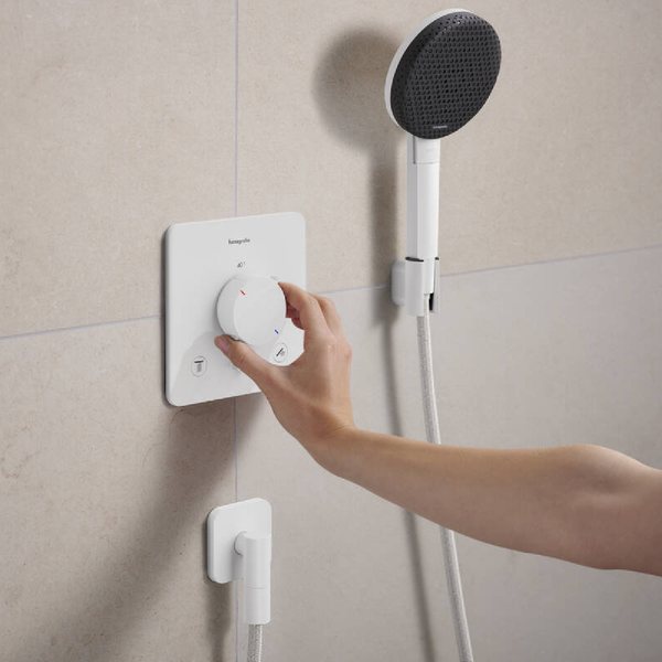 Шлангове підключення HANSGROHE FIXFIT 28884700, білий матовий 100520 фото