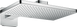 Верхній душ 460/300 1jet AXOR SHOWER SOLUTIONS 35274000, з тримачем, з розеткою Chuveiro fixo 460/300 1jet com bra&ccedil;o de chuveiro e espelho softsquare 64255 фото 1