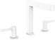 Смеситель для раковины со сливным гарнитуром HANSGROHE FINORIS 76034700, белый матовый 96910 фото 1